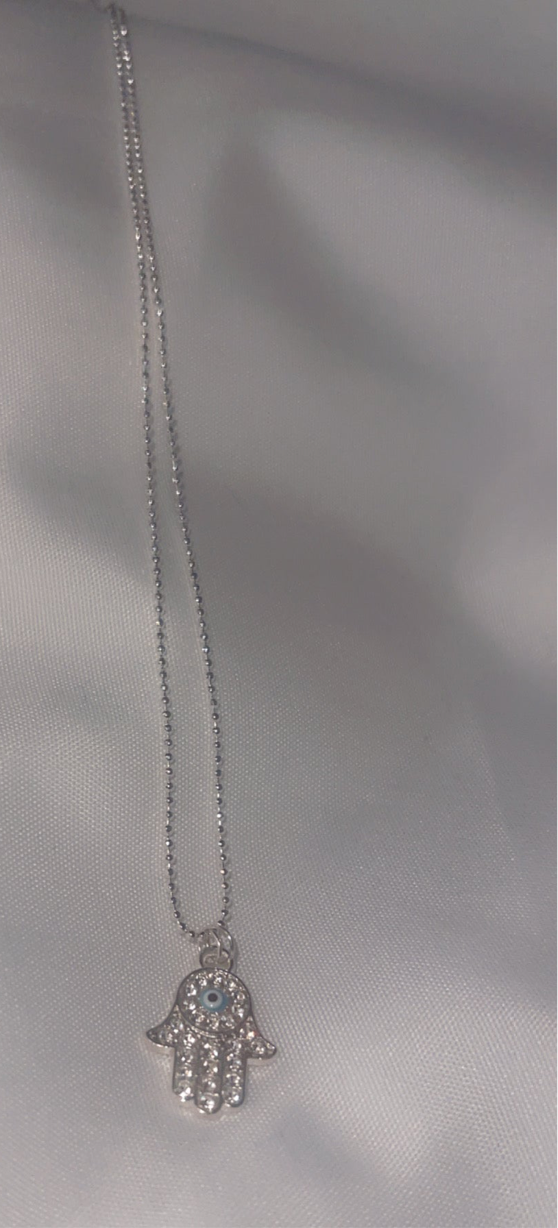 Hamsa Evil Eye protection Necklace