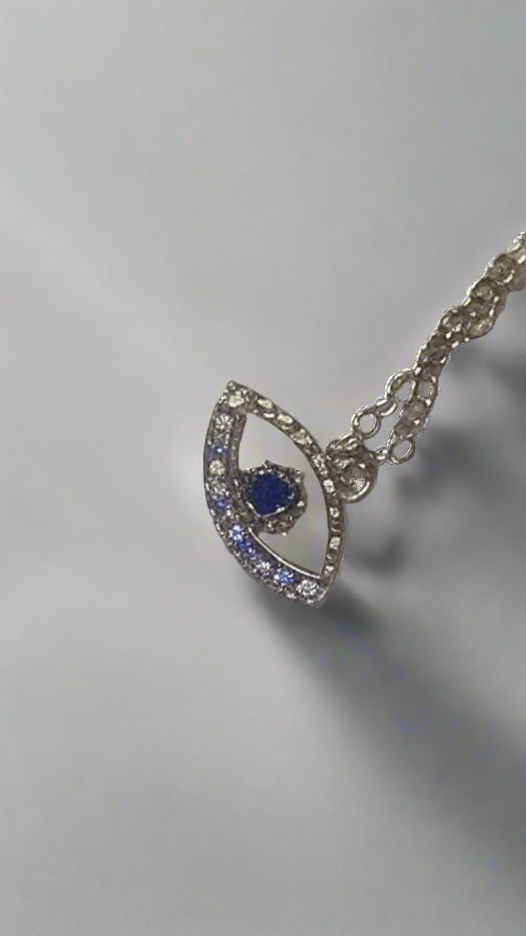 Gold plated Evil Eye Necklace